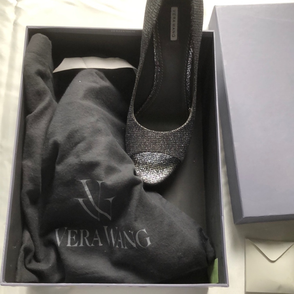 Vera Wang Selima Silver pumps 8.5 M